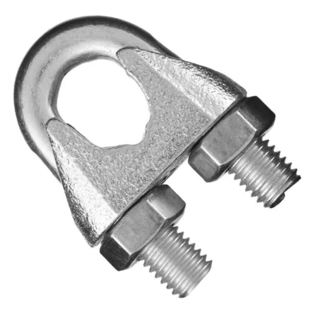 Изображение товара Зажим для стальных канатов BlackWeld 6 ОЦ DIN741 100 шт надежное крепление