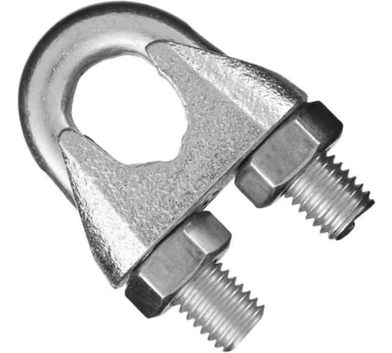 Изображение товара Зажим для стальных канатов BlackWeld 6 ОЦ. DIN741 (100) 144912