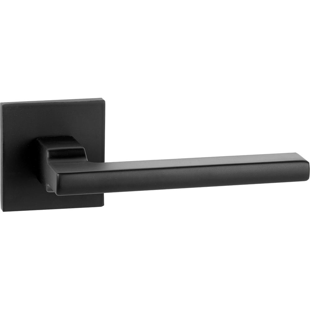 Изображение товара Ручка раздельная AJAX K.JS51.SENSA BL-24 черный алюминий для двери