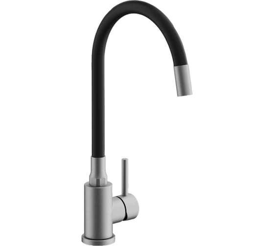 Изображение товара Смеситель для кухни BELZ гибкий, сатин B73809-1