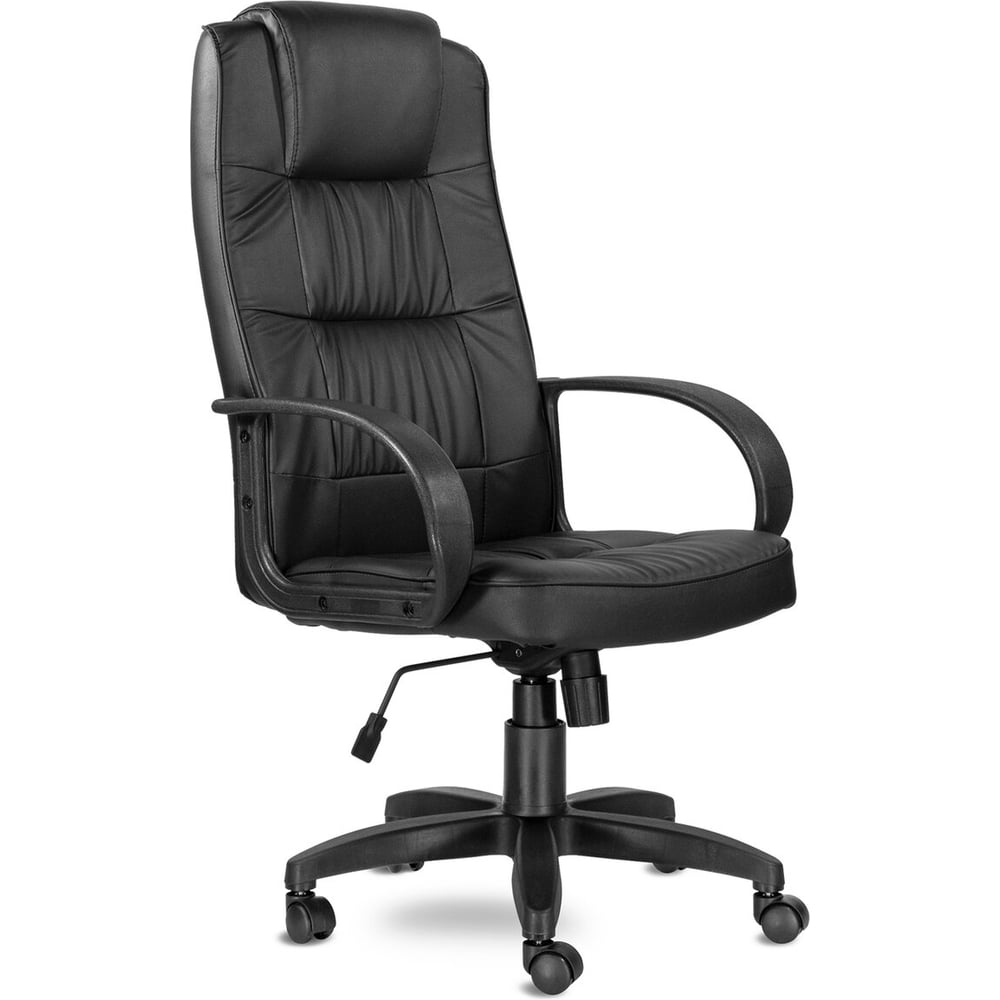 Изображение товара Кресло офисное ОФИСМАГ Премьер черное кожзам