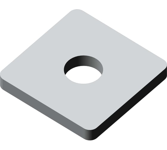 Изображение товара Пластина УМС с одним отв. (4 мм), GAL 10 шт. P-1-2