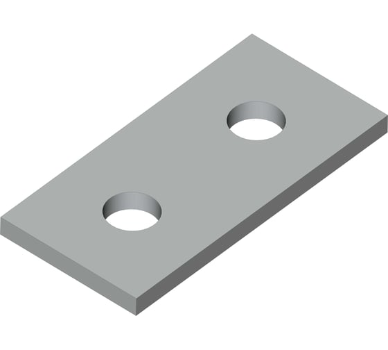 Изображение товара Пластина УМС с двумя отв., GAL 5 шт. P-2