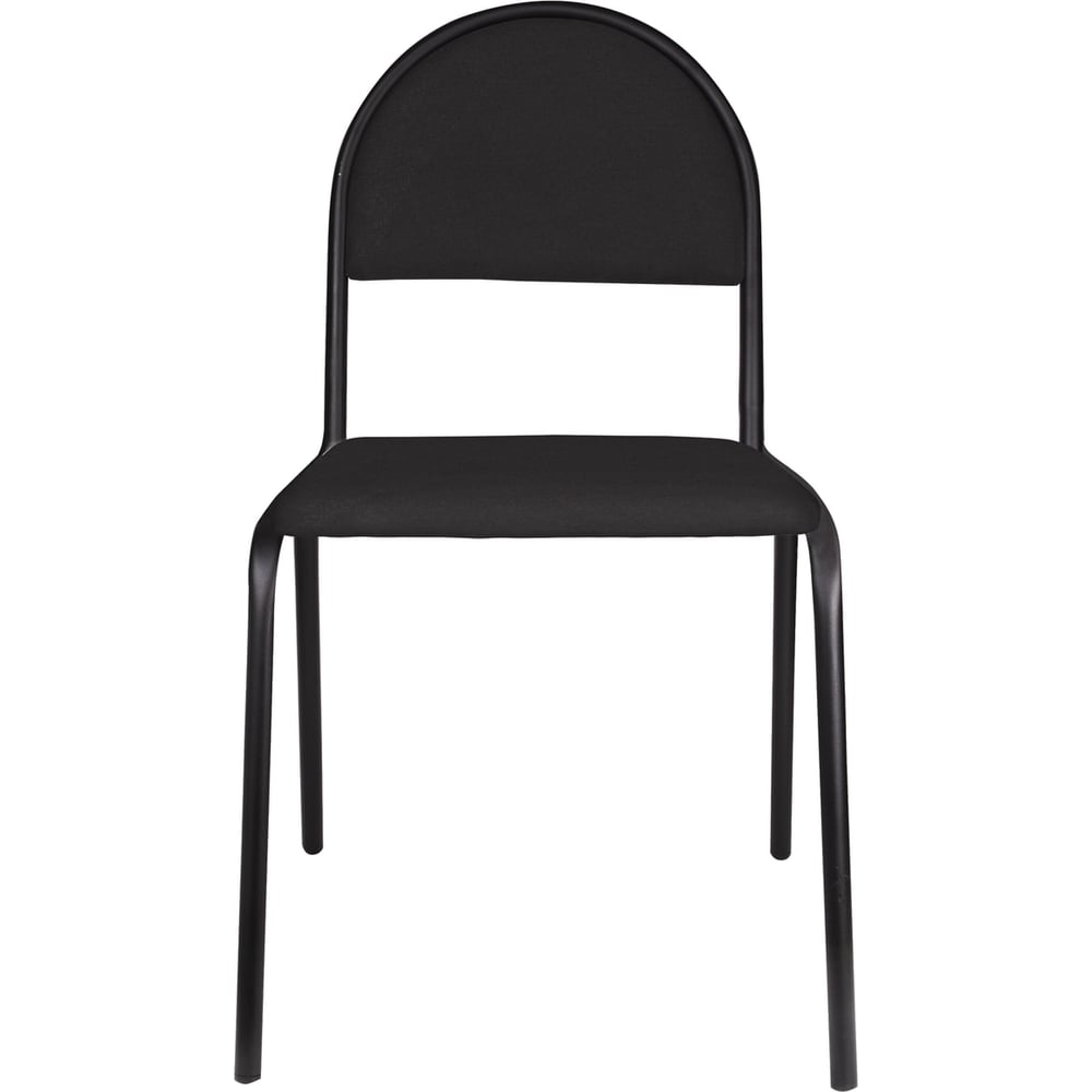 Изображение товара Стул для посетителей ОФИСМАГ Серна черный каркас ткань современный дизайн