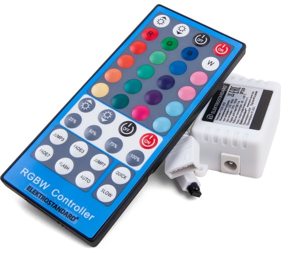 Изображение товара Контроллер Elektrostandard LSC 021 для лент 5050+5050 24V 60Led 10W IP20 RGBW, 5050 24V 60Led 14,4W IP20 RGBW a053706
