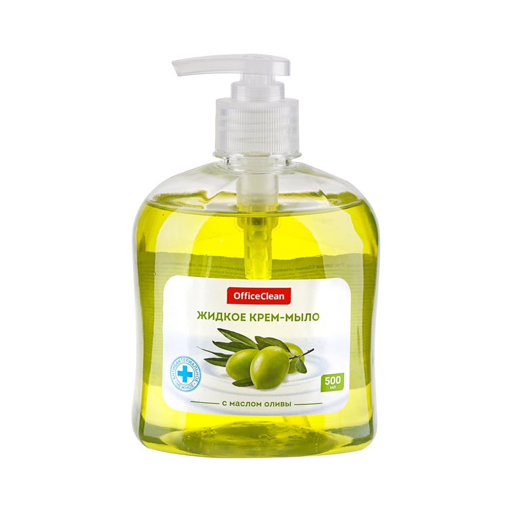Антибактериальное жидкое мыло-крем OfficeClean мыло жидкое svoboda natural олива и авокадо 430 мл