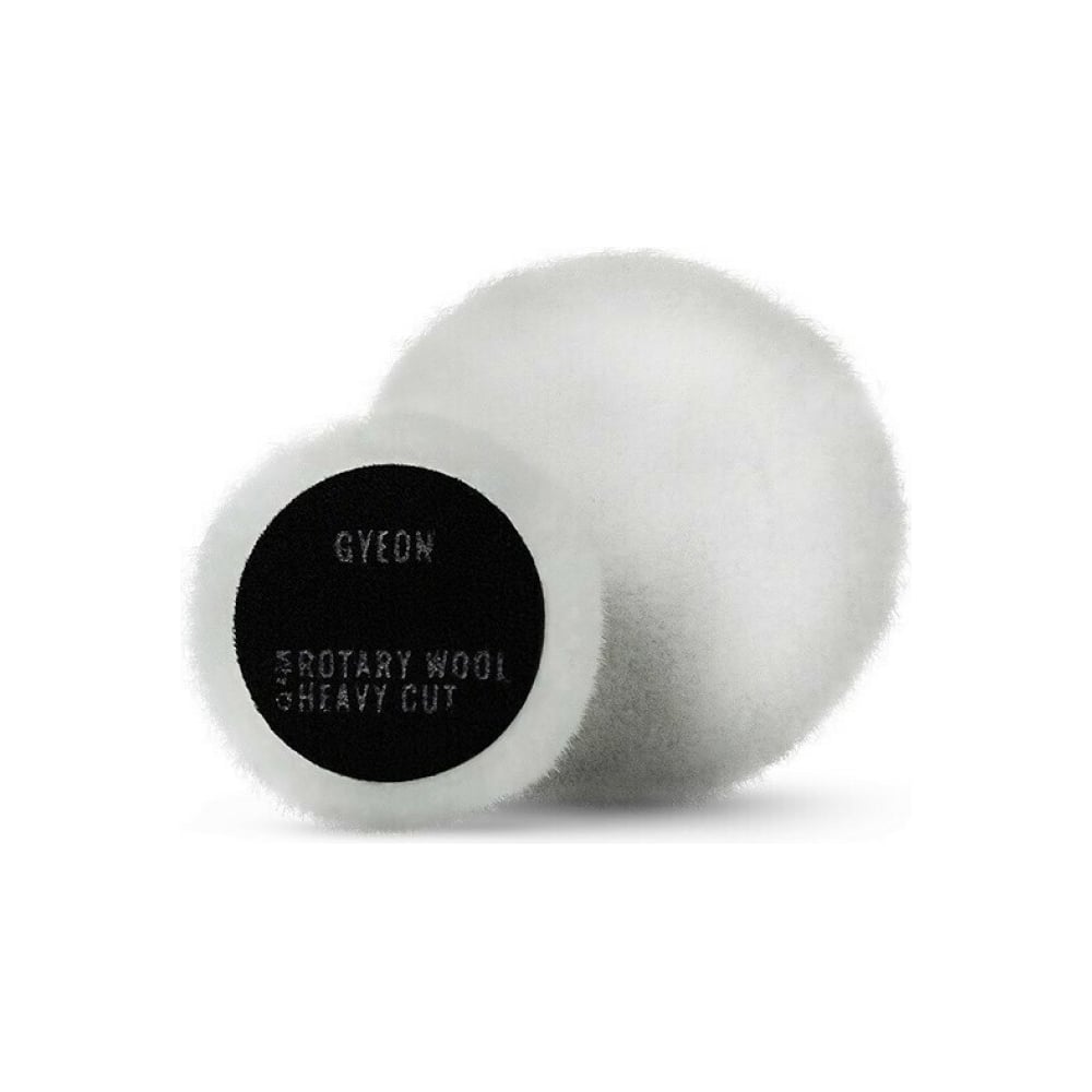 Меховой экстра режущий полировальный круг Gyeon Rotary Wool Heavy Cut GYQ533