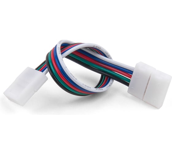 Изображение товара Коннектор Elektrostandard для лент 5050+5050 24V 60Led 14.4W IP20 RGBW, 5050 24V 60Led 14,4W IP20 RGBW гибкий двусторонний (10pkt) a053704