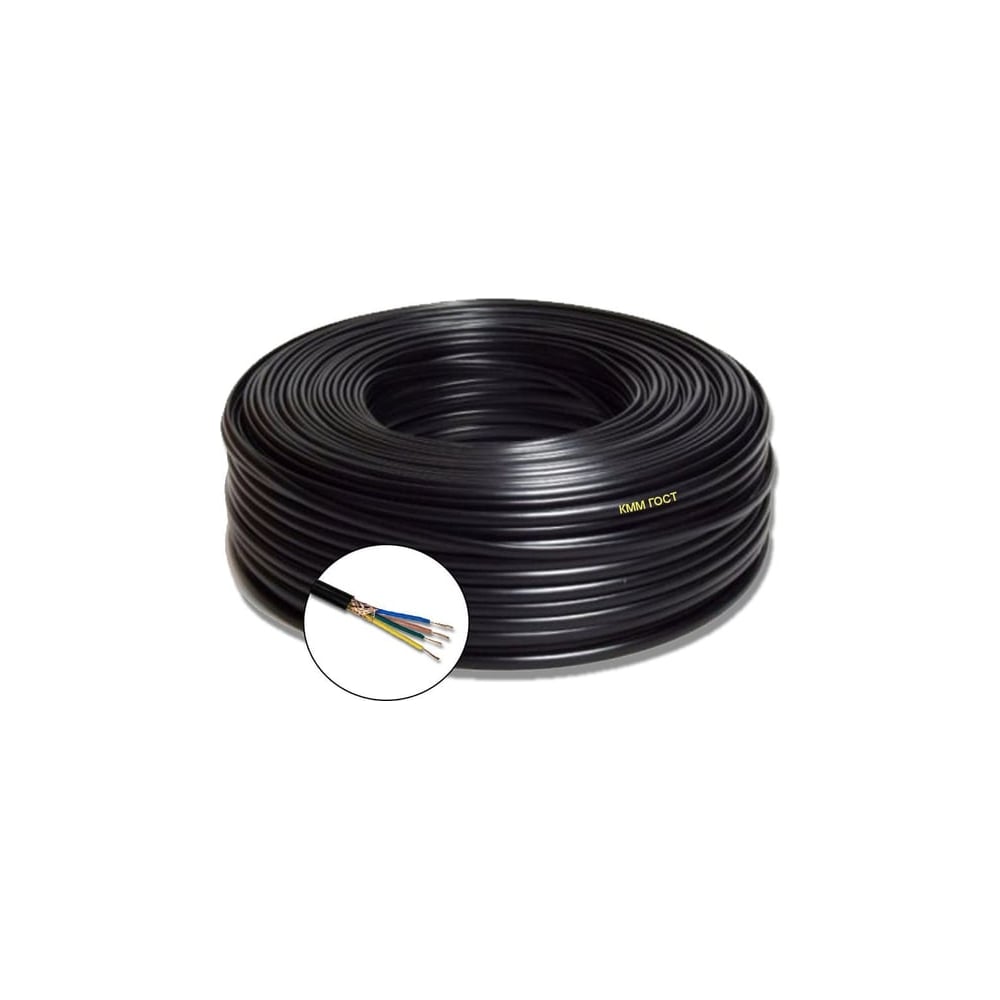 Изображение товара Кабель микрофонный БУРЕВЕСТНИК кмм 4x0.35 мм2 10м для профессионального подключения