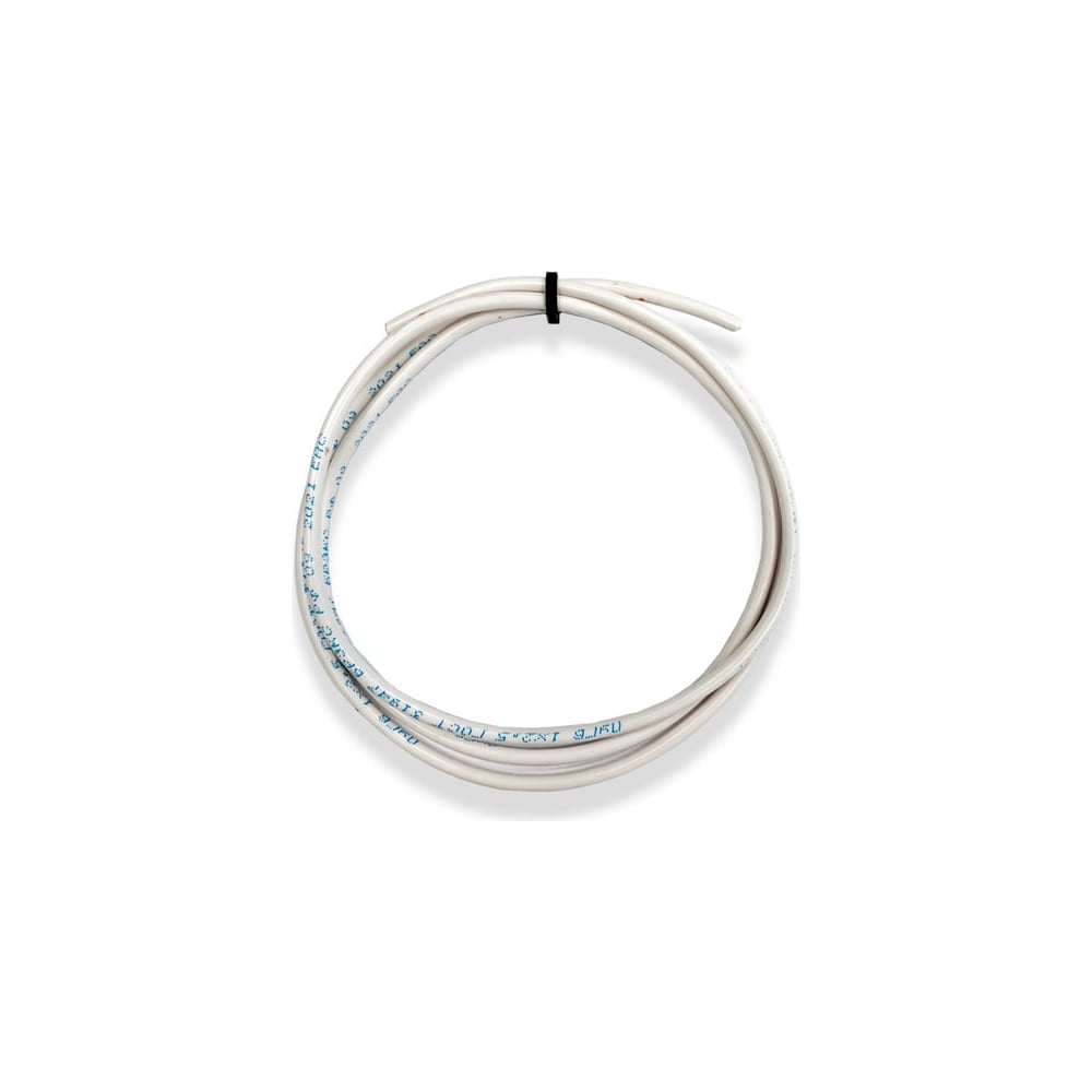 Изображение товара Электрический провод БУРЕВЕСТНИК пугв 1x10 мм2 белый 1м полностью из меди