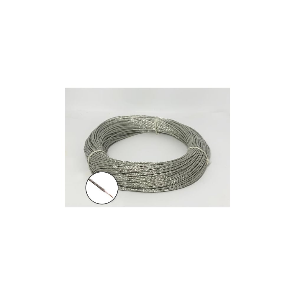 Изображение товара Термостойкий монтажный провод БУРЕВЕСТНИК 1x0.35 мм2 2м фторопласт мп