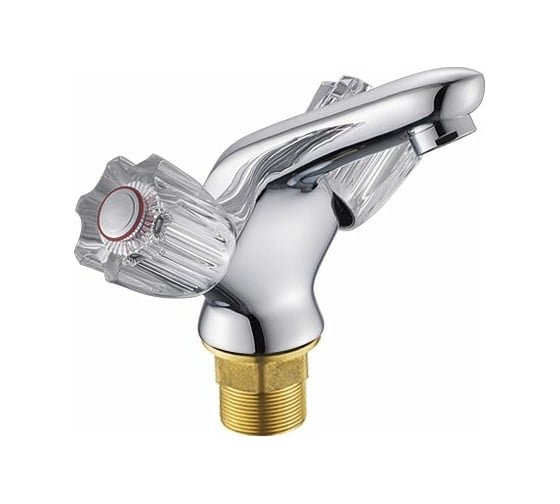 Изображение товара Смеситель для умывальника Potato крепление гайка P10319