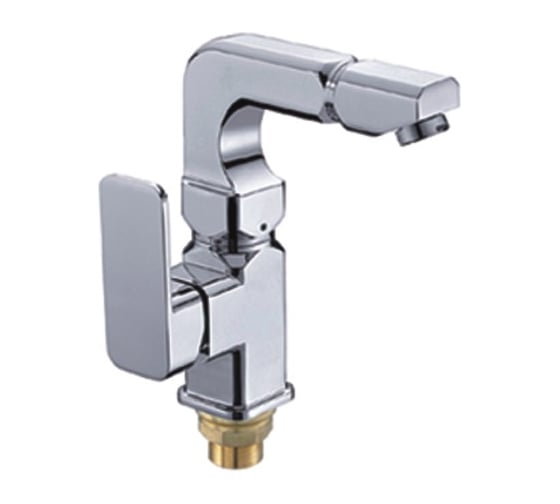 Изображение товара Смеситель для умывальника Potato крепление гайка, аэратор вращается на 360 градусов P1306