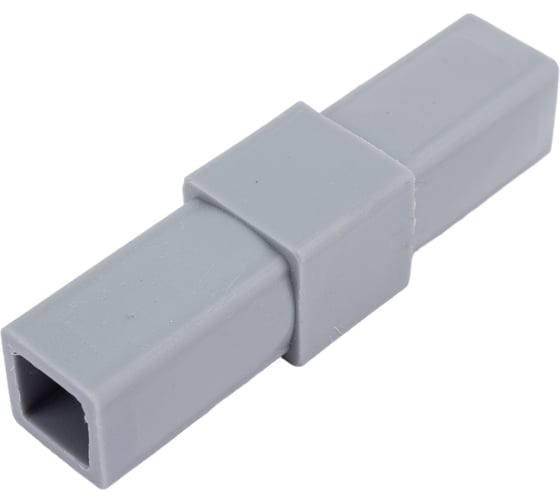 Изображение товара Пластиковый соединитель для трубы ПилотПро 20х20 мм, 2-пал. 17989