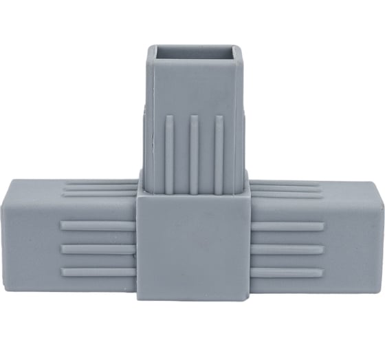 Изображение товара Пластиковый соединитель для трубы ПилотПро 25х25 мм, 3-пал., Т-обр 16512