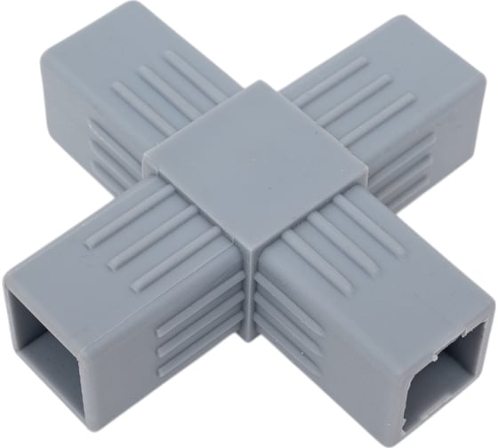 Изображение товара Пластиковый соединитель для трубы ПилотПро 25х25 мм, 4-пал. 16517