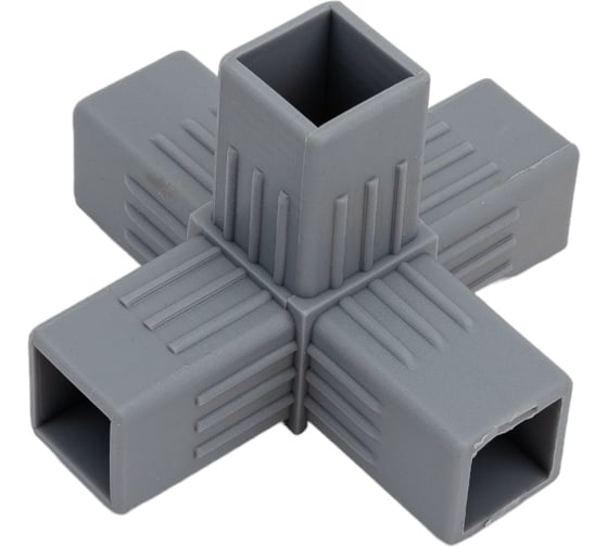 Изображение товара Пластиковый соединитель для трубы ПилотПро 25х25 мм, 5-пал., смежн. 16518