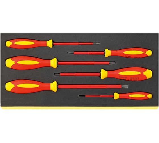 Изображение товара Набор диэлектрических отверток Stahlwille 6 шт 96838766 В0000000152197