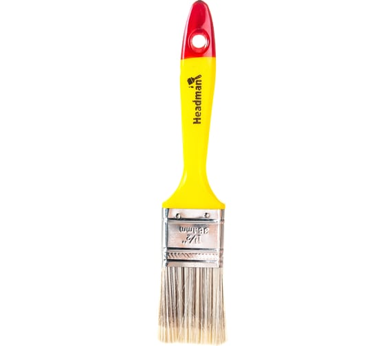 Изображение товара Кисть HEADMAN малярная плоская "Канекарон" искусственная щетина 1,5д. 38 мм 682-023
