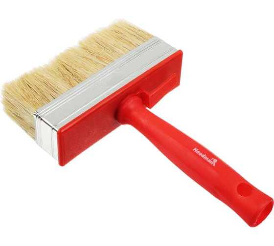 Изображение товара Кисть HEADMAN мини-макловица пластиковая ручка натуральная щетина 40*140 682-052