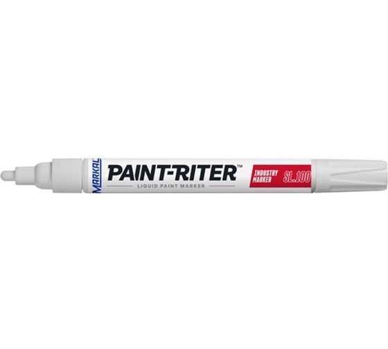 Изображение товара Маркер-фломастер Markal PAINT-RITER INDUSTRY MARKER SL100 WHITE / белый 31240120