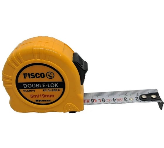 Изображение товара Рулетка SAMGRUPP Fisco Double-Lok (19 мм/ 5 м.) FIS-063100500