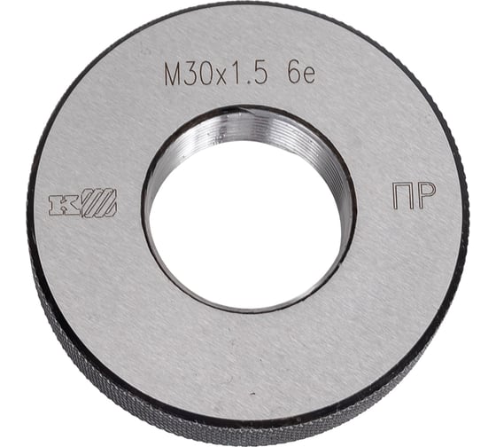 Изображение товара Калибр-кольцо Челябинский калибр М 30x1,5 6e ПР 1084207