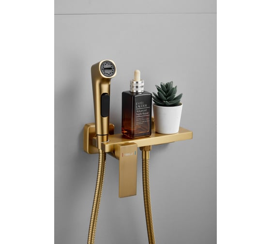 Изображение товара Гигиенический душ матовое золото BELZ B55653-5