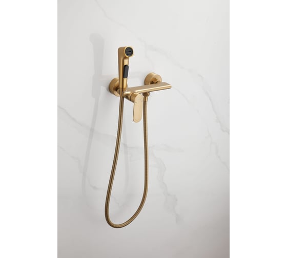 Изображение товара Гигиенический душ матовое золото BELZ B55645-5