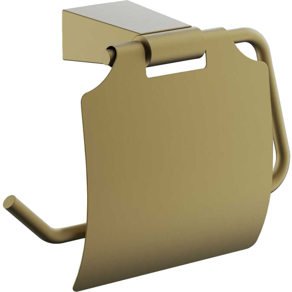 Изображение товара Держатель для туалетной бумаги BELZ брашированное золото B91303, настенный