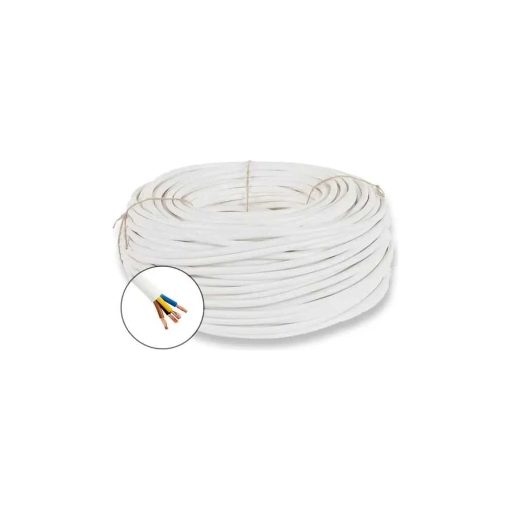 Изображение товара Провод теплостойкий БУРЕВЕСТНИК пркс 4x0.75 мм2, 1м BOZ437156L1