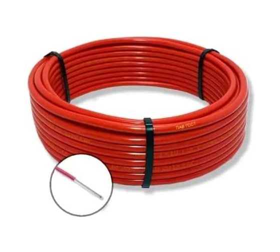 Изображение товара Провод установочный БУРЕВЕСТНИК пав 1x2.5 мм2 красный, 30м BOZ251836L30