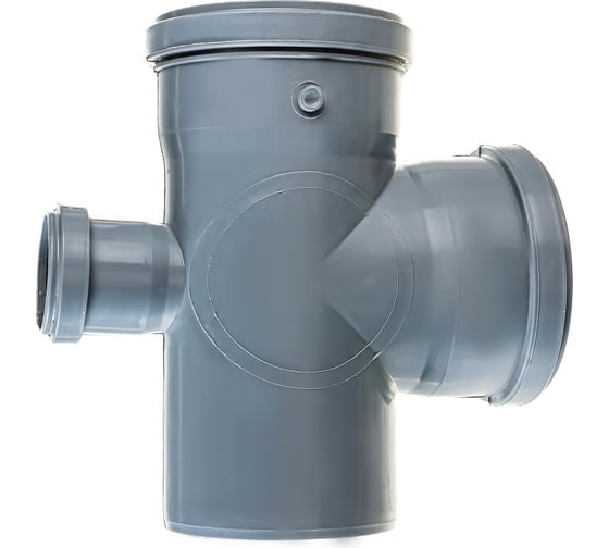 Изображение товара Крестовина одноплоскостная для канализации Flextron 110x110x50/87 градусов SVK-K11266 Н0000011266