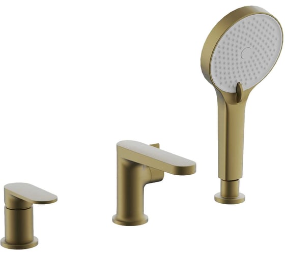 Изображение товара Смеситель на борт ванны на борт BELZ золотой B66713-5