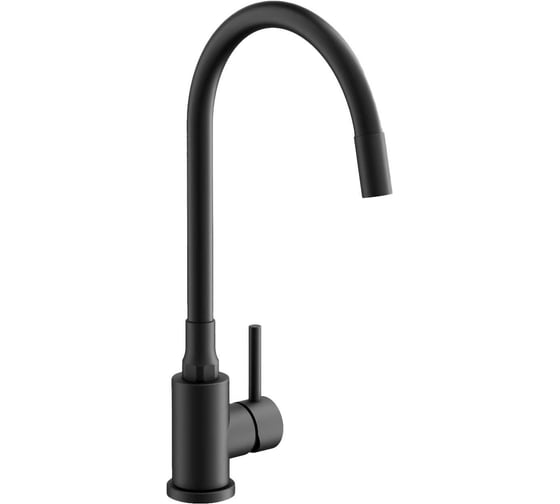 Изображение товара Смеситель для кухни BELZ гибкий, черный B73810-7