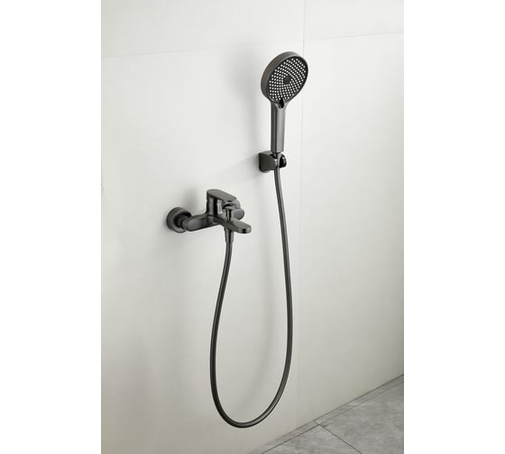 Изображение товара Смеситель для ванны BELZ оружейная сталь B61713-3