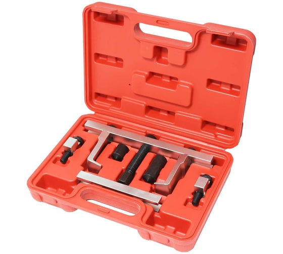 Изображение товара Съемник шкивов двухзахватный сборный Forsage 7 предметов (Ø захвата: 0-195мм), в кейсе F-909G2(18787)