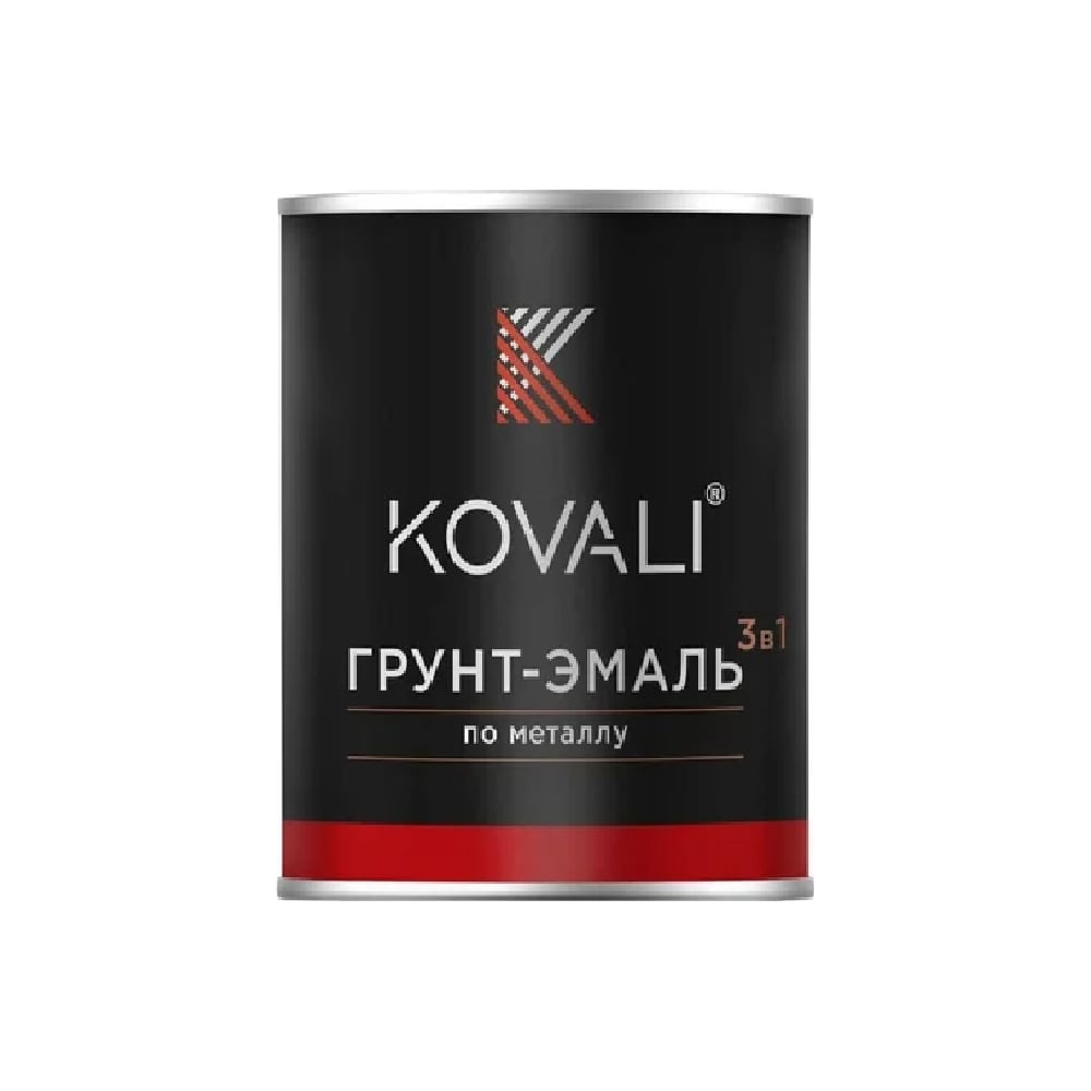 Изображение товара Грунт-эмаль KOVALI 3 в 1 полуглянцевая NCS S 0520-R70B 0.8 кг для металла и поверхностей