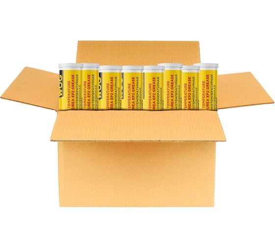 Изображение товара Смазки консистентные полимочевинные высокотемпературная WOG 400 гр, 25 шт WGC0620_25