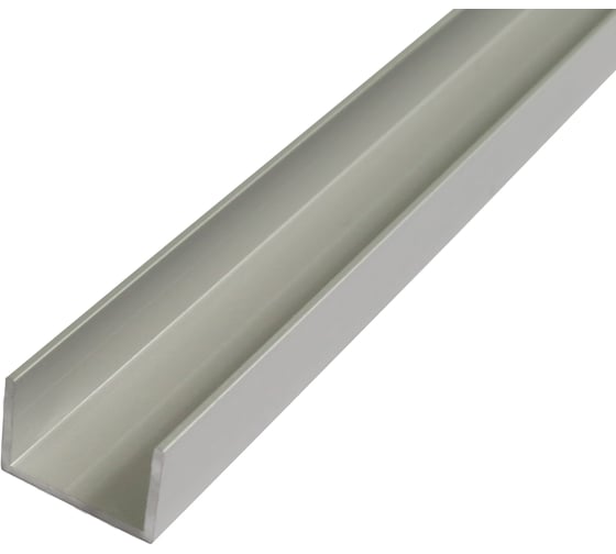 Изображение товара Профиль ПилотПро Ал., швеллер, 20х25х20х2, 2 м, серебро 06753