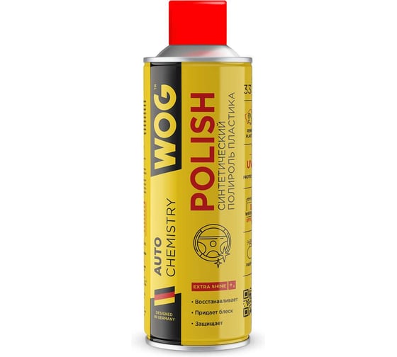 Изображение товара Полироль пластика синтетический WOG 335 мл (аэрозоль) WGC0811