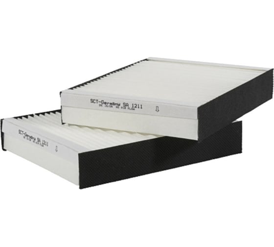 Изображение товара Фильтр салонный комплект 2 шт SCT SA1211