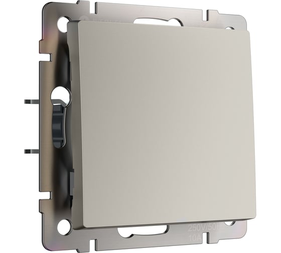 Изображение товара Выключатель одноклавишный Werkel W1210004 (дымчатый) a069447