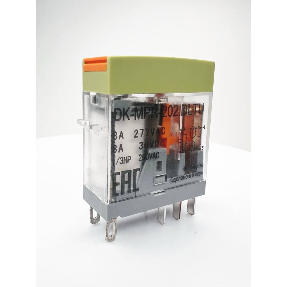 Изображение товара Промежуточное реле DELTAKIP DK-MPR 12В IP40 8А компактное