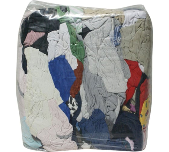 Изображение товара Ветошь Insparion цветные футболки, майки, толстовки (ВиЛ) 10 кг С1-00003017