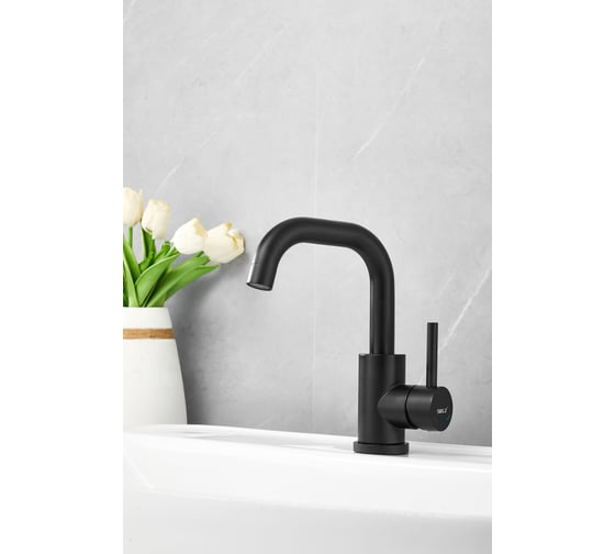 Изображение товара Смеситель для раковины BELZ черный B10810-7