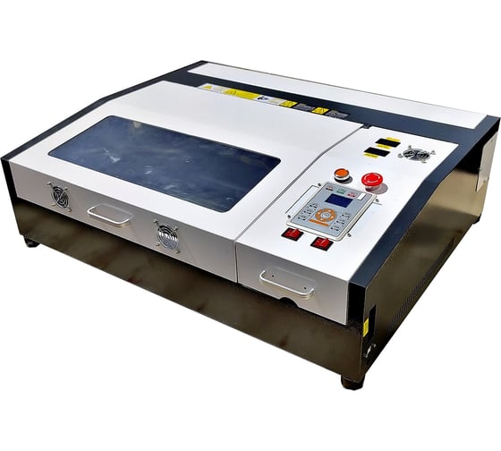 Изображение товара Лазерный станок СО2 Gray 3040, мощность 50 Вт, контроллер М2, CO-102_4D90