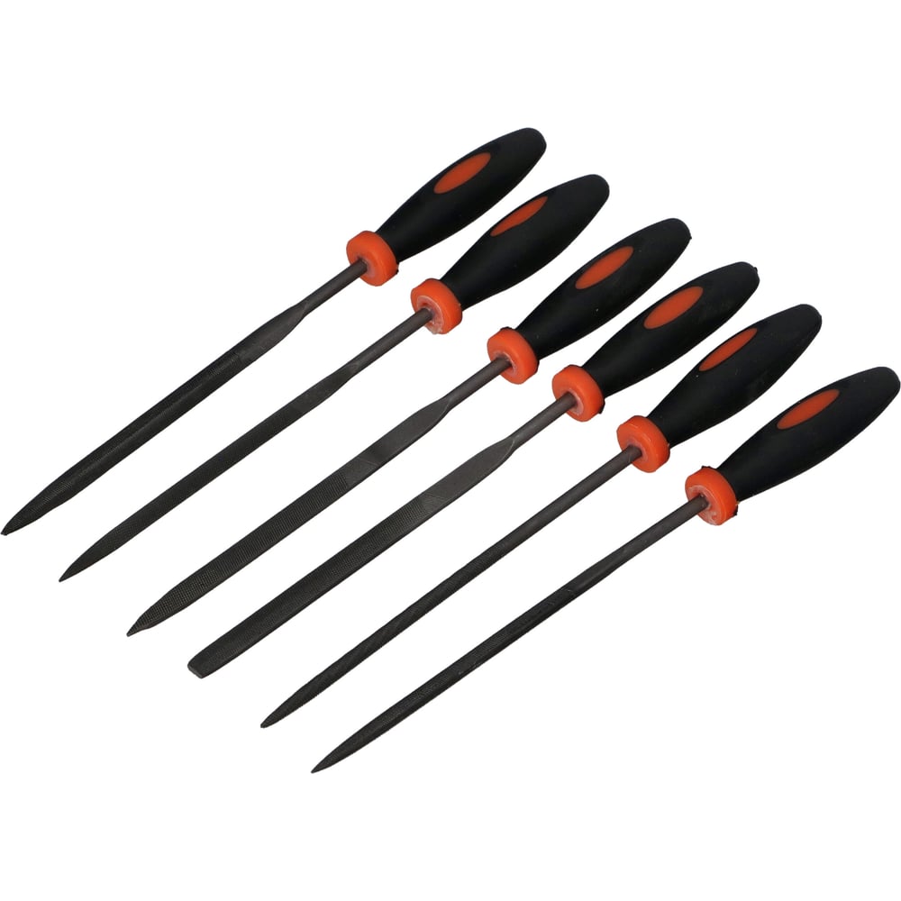 Изображение товара Набор надфилей FASTER TOOLS 1534 - 6 предметов, комбинированные