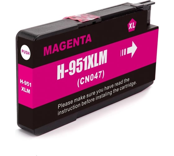 Изображение товара Cтруйный картридж NV Print NVP 951XL Magenta для HP OfficejetPro 251/276/8100/8615 30 мл cовместимый NV-CN047AE