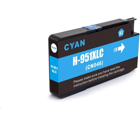 Изображение товара Cтруйный картридж NV Print NVP 951XL Cyan для HP OfficejetPro 251/276/8100/8615 30 мл cовместимый NV-CN046AE